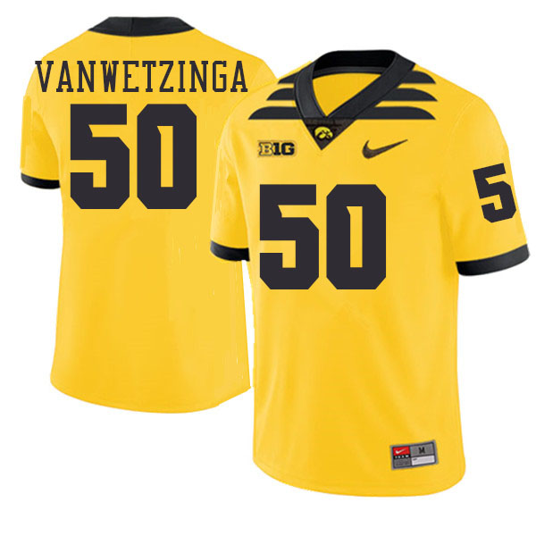 Joey VanWetzinga Iowa Jersey,University Of Iowa Hawkeyes Fotoball Uniforms,Jersey,Gears-Throwback